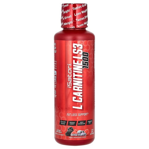 이사토리 Isatori, l-카르니틴 LS3 1500, 믹스 베리, 480ml(16fl oz) 상세 이미지