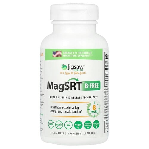 Jigsaw Health, MagSRT® 비타민B 무함유, 240정 상세 이미지