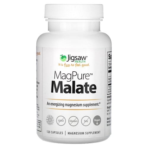 Jigsaw Health, MagPure 말레이트, 캡슐 120정(캡슐당 100mg) 상세 이미지