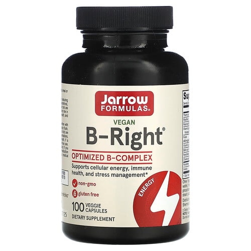 자로우 포뮬라 Jarrow Formulas, B-Right, 베지 캡슐 100정 상세 이미지