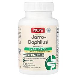 자로우 포뮬라 Jarrow Formulas, 비건 Jarro-Dophilus® 플러스 FOS, 베지 캡슐 100정