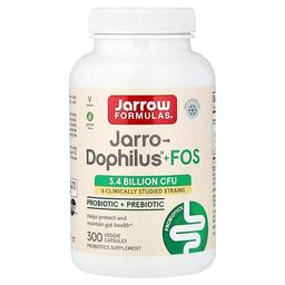 자로우 포뮬라 Jarrow Formulas, 비건 Jarro-Dophilus® 플러스 FOS, 베지 캡슐 300정