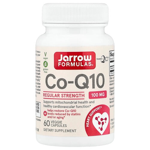 자로우 포뮬라 Jarrow Formulas, Co-Q10, 100mg, 베지 캡슐 60정 상세 이미지