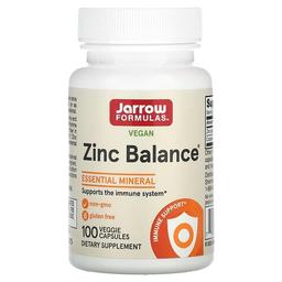 자로우 포뮬라 Jarrow Formulas, 비건 Zinc Balance, 베지 캡슐 100정