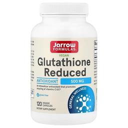 자로우 포뮬라 Jarrow Formulas, 환원형 비건 글루타치온, 500mg, 베지 캡슐 120정