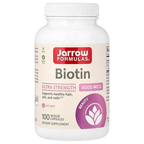 자로우 포뮬라 Jarrow Formulas, 비오틴, 베지 캡슐 100정 상품 이미지