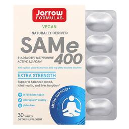자로우 포뮬라 Jarrow Formulas, SAMe 400, 400mg, 30정