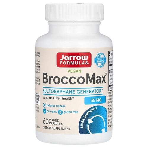 자로우 포뮬라 Jarrow Formulas, VeganbroccoMax, 베지 캡슐 60정(캡슐 1정당 17.50mg) 상세 이미지