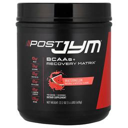 JYM 서플리먼트 사이언스 JYM Supplement Science, BCAA + 회복 매트릭스, 수박, 630g(22.2oz)