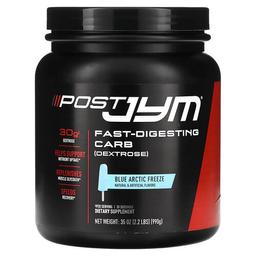 JYM 서플리먼트 사이언스 JYM Supplement Science, Post JYM, 빠른 소화 탄수화물, 블루 아틱 프리즈, 990g(2.2lb)
