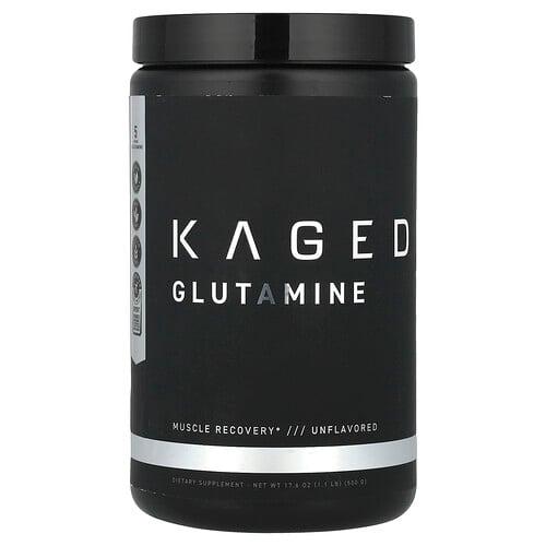 케이지드 Kaged, 글루타민, 무맛, 500g(17.6oz) 상품 이미지