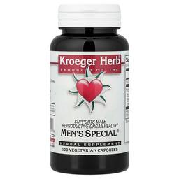 크로거 호스 Kroeger Herb Co, 남성용 Special®, 베지 캡슐 100정