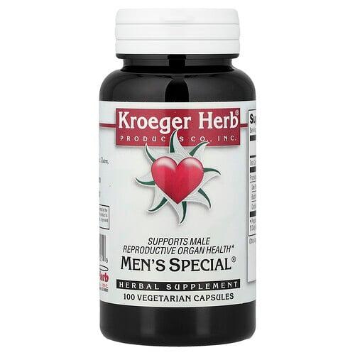크로거 호스 Kroeger Herb Co, 남성용 Special®, 베지 캡슐 100정 상품 이미지