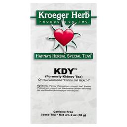 크로거 호스 Kroeger Herb Co, Hanna's Herbal Special Teas®, KDY™, 카페인 무함유, 56g(2oz)
