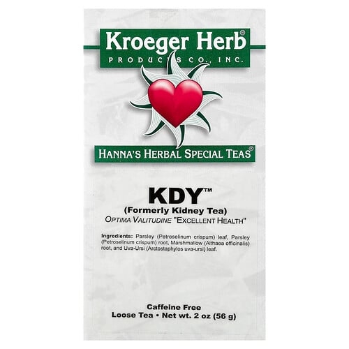 크로거 호스 Kroeger Herb Co, Hanna's Herbal Special Teas®, KDY™, 카페인 무함유, 56g(2oz) 상세 이미지