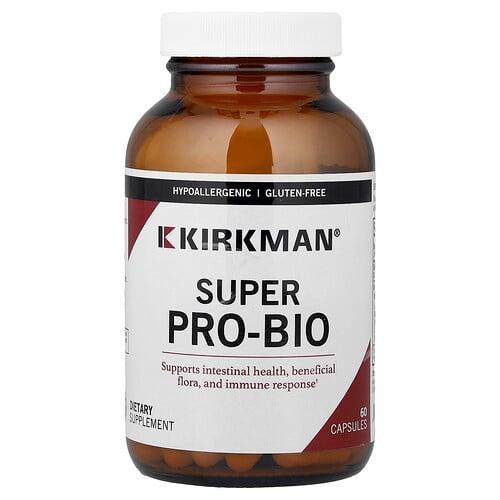 컬크맨 랩 Kirkman Labs, Super Pro-Bio, 캡슐 60정 상품 이미지