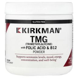 컬크맨 랩 Kirkman Labs, 트라이메틸글라이신, 엽산 및 B12 분말 함유, 227g(8oz)
