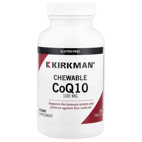 컬크맨 랩 Kirkman Labs, 츄어블 CoQ10, 120정 상세 이미지
