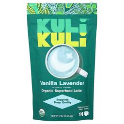 쿨리 쿨리 Kuli Kuli, 유기농 슈퍼 푸드 라떼, 바닐라 라벤더, 75.7g(2.67oz)