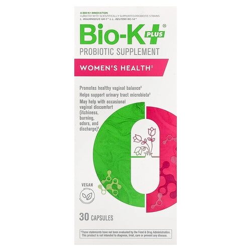 Bio-K+, 프로바이오틱 보충제, 여성 건강, 캡슐 30정 상세 이미지