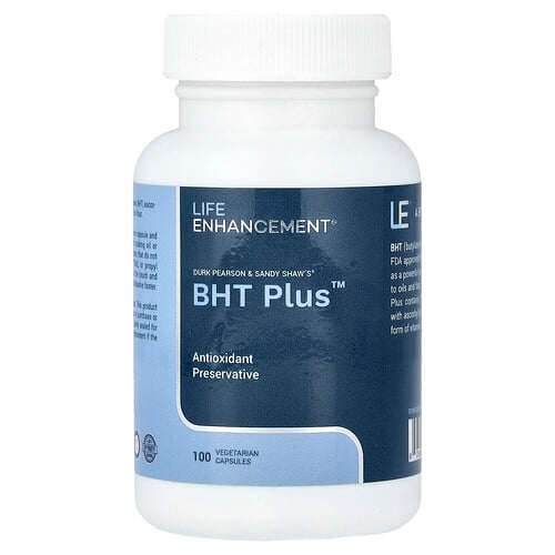 라이프 인헨스먼트 Life Enhancement, 더크 피어슨 & 샌디 쇼의 BHT 플러스, 100 캡슐 상세 이미지