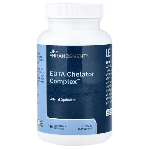 라이프 인헨스먼트 Life Enhancement, EDTA Chelate Complex™, 베지 캡슐 120정 상세 이미지