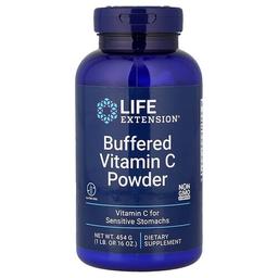 라이프 익스텐션 Life Extension, 완충형 비타민C 분말, 454g(16oz)