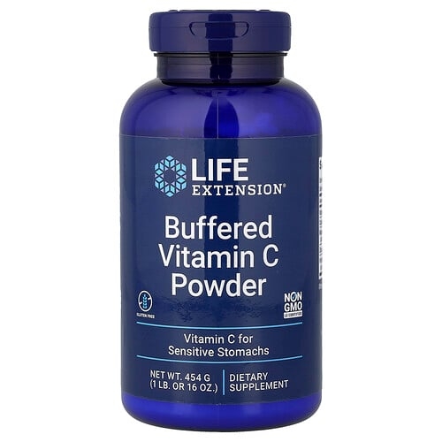 라이프 익스텐션 Life Extension, 완충형 비타민C 분말, 454g(16oz) 상세 이미지
