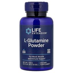 라이프 익스텐션 Life Extension, L-글루타민 분말, 100g(3.53oz)