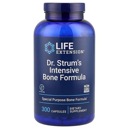 라이프 익스텐션 Life Extension, 스트럼 박사의 인텐시브 본 포뮬라, 캡슐 300정 상품 이미지