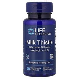 라이프 익스텐션 Life Extension, 밀크시슬, 베지 캡슐 60정(캡슐 1정당 750mg)