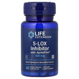 라이프 익스텐션 Life Extension, 5-Lox Inhibitor with ApresFlex, 100mg, 베지 캡슐 60정