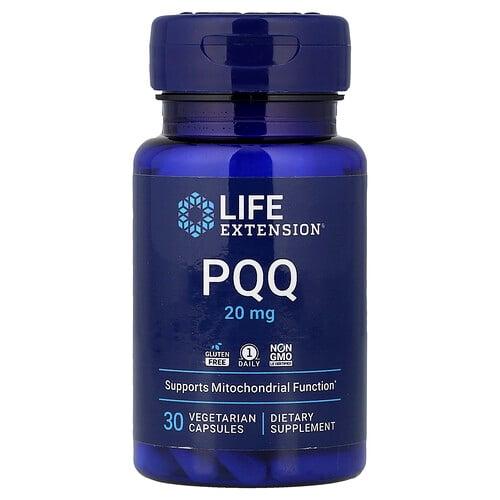 라이프 익스텐션 Life Extension, PQQ, 20mg, 베지 캡슐 30정 상품 이미지
