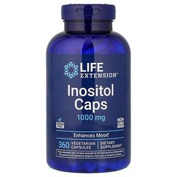 라이프 익스텐션 Life Extension, 이노시톨 캡슐, 1,000mg, 베지 캡슐 360정