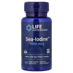 라이프 익스텐션 Life Extension, Sea-Iodine™, 1,000mcg, 베지 캡슐 60정