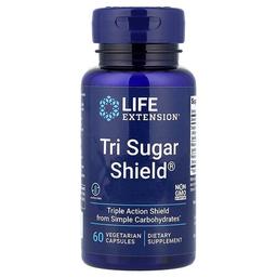 라이프 익스텐션 Life Extension, Tri Sugar Shield, 베지 캡슐 60정