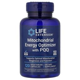 라이프 익스텐션 Life Extension, 미토콘드리아 에너지 옵티마이저, PQQ 함유, 베지 캡슐 120정