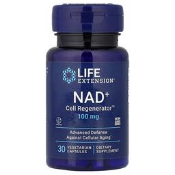 라이프 익스텐션 Life Extension, NAD+ Cell Regenerator, 100mg, 베지 캡슐 30정