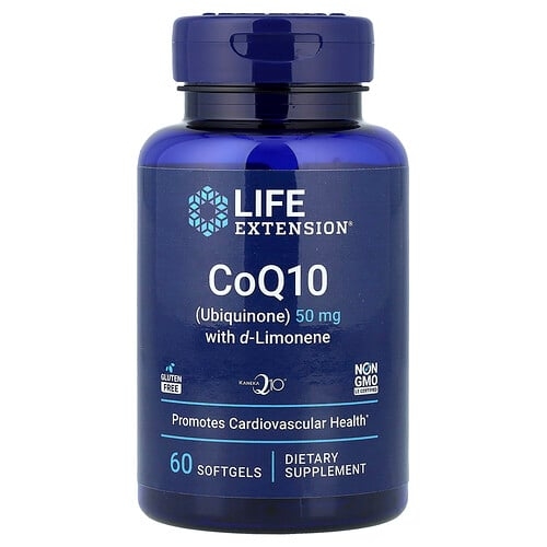 라이프 익스텐션 Life Extension, d-리모넨 함유 CoQ10, 소프트젤 60정 상세 이미지