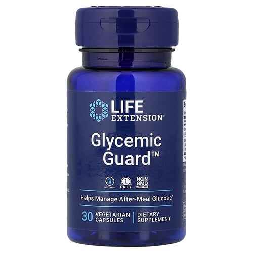 라이프 익스텐션 Life Extension, Glycemic Guard, 베지 캡슐 30정 상세 이미지