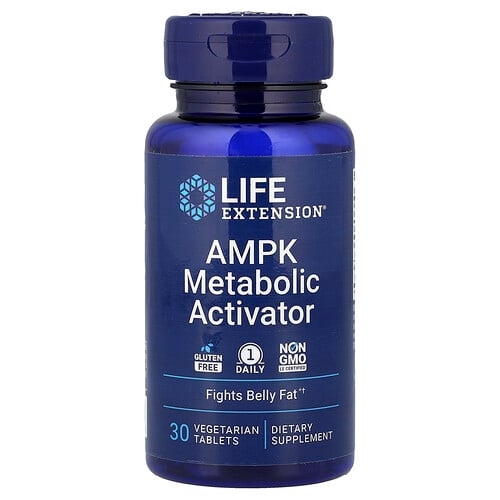 라이프 익스텐션 Life Extension, AMPK 신진대사 활성제, 베지 정제 30정 상세 이미지