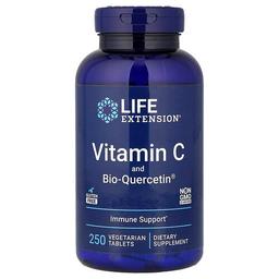 라이프 익스텐션 Life Extension, 비타민C 및 Bio-Quercetin®, 베지 정제 250정