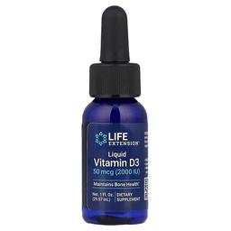 라이프 익스텐션 Life Extension, 액상 비타민D3, 2,000IU, 29.57ml(1fl oz)