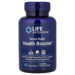 라이프 익스텐션 Life Extension, 원스 데일리 건강 부스터, 소프트젤 60정