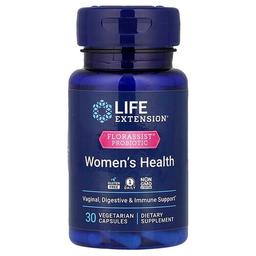 라이프 익스텐션 Life Extension, FLORASSIST® 프로바이오틱, 여성 건강, 베지 캡슐 30정