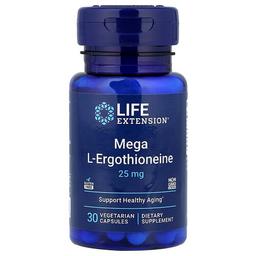 라이프 익스텐션 Life Extension, 메가 L-에르고티오네인, 베지 캡슐 30정