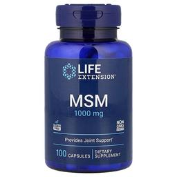 라이프 익스텐션 Life Extension, MSM, 캡슐 100정(캡슐 1정당 1,000mg)