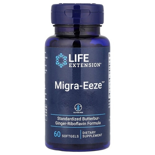 라이프 익스텐션 Life Extension, Migra-Eeze™, 소프트젤 60정 상세 이미지