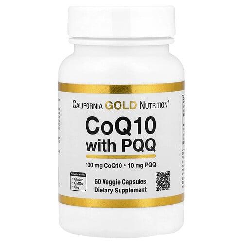 캘리포니아 골드 뉴트리션 California Gold Nutrition, PQQ 함유 CoQ10, 베지 캡슐 60정 상품 이미지