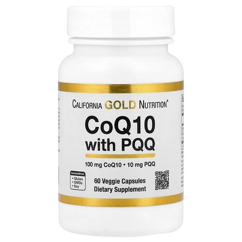캘리포니아 골드 뉴트리션 California Gold Nutrition, PQQ 함유 CoQ10, 베지 캡슐 60정 상세 이미지